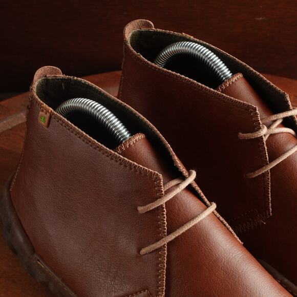 El Naturalista Boots Mens SZ EU 41 US 8.5 Brown Turtle Vegan Chukka Casual Ankle main image 14